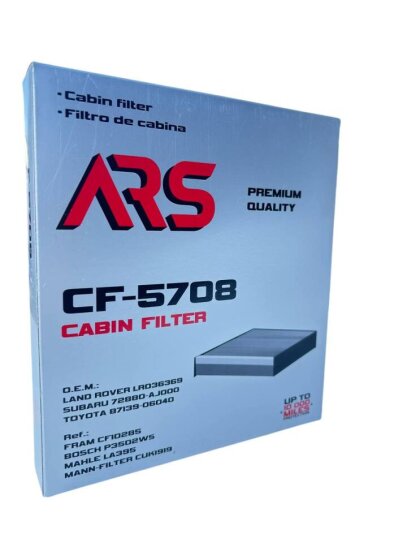 ARS Fresh Breeze® Cabin Air Filter OEM#-87139-07010 - Image 3